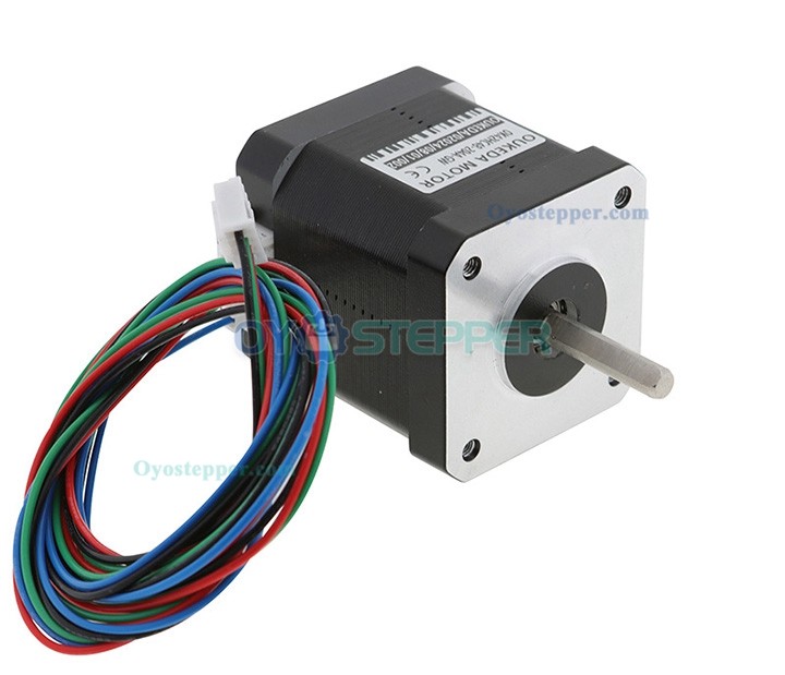 Oukeda Nema 17 High Temp Stepper Motor 1.8deg 60Ncm Insulation Class B 180C